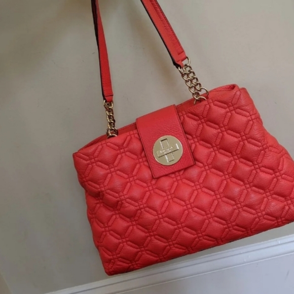 Kate Spade Astor Court Elena Pink Coral Purse - Picture 4 of 14